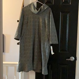 Houndstooth Dress - Size XL